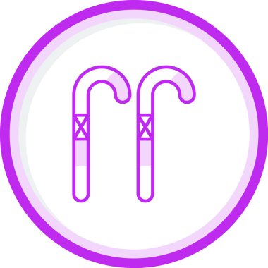 vector illustration of Sticks icon