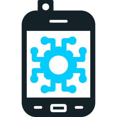 Otomatik ağ simgesi vektör illüstrasyonu 