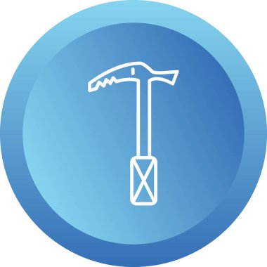 kama. Web simgesi basit illüstrasyon