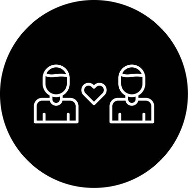 Empati simgesinin vektör çizimi. Psikoloji