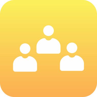 Adaylar web simgesi vektör illüstrasyonu 