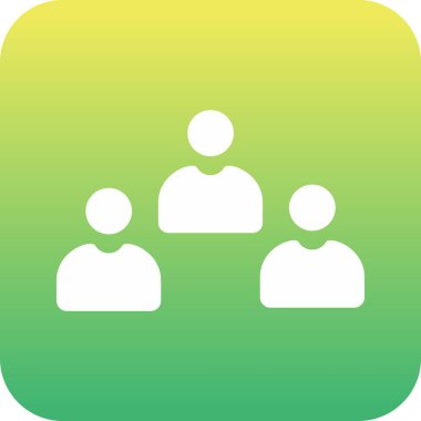 Adaylar web simgesi vektör illüstrasyonu 