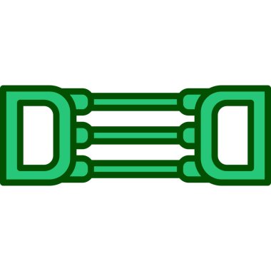 Göğüs açıcı simgesinin web illüstrasyonu