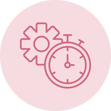 Optimizasyon web simgesi, vektör illüstrasyonu