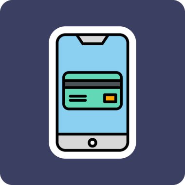 akıllı telefon ve kredi kartı, Ödeme Yöntemi simgesi