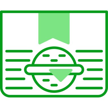 kutu web simgesi, vektör illüstrasyonu 