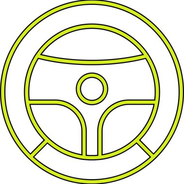 Direksiyon. Web simgesi basit illüstrasyon