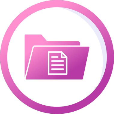 dosya dizini vektör illüstrasyonu