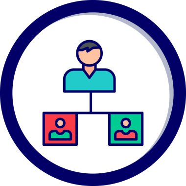 ağ bağlantısı simgesi ana hat biçiminde 