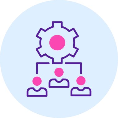 Bir grup insanın vektör çizimi, Takım Yönetimi