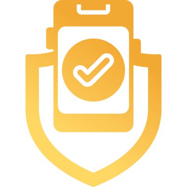 Cep Telefonu Web simgesi vektör illüstrasyonu