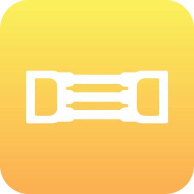 Göğüs açıcı simgesinin web illüstrasyonu