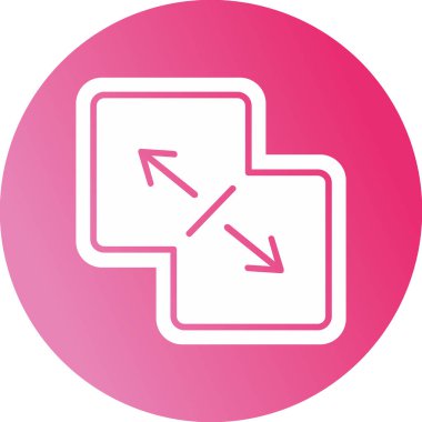 İşareti birleştir, web tasarımı illüstrasyonu