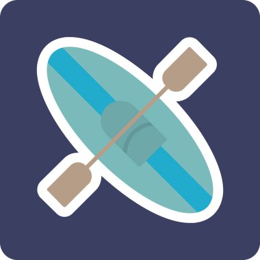 Kano. Web simgesi basit illüstrasyon