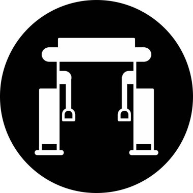 Cable Crossover Web simgesi basit illüstrasyonuName