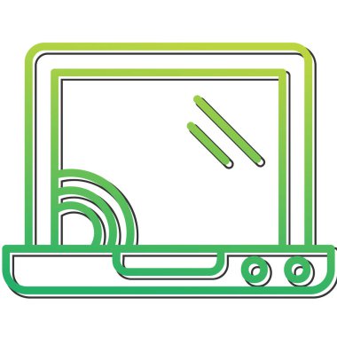 Döküm web simgesi, basit illüstrasyon 