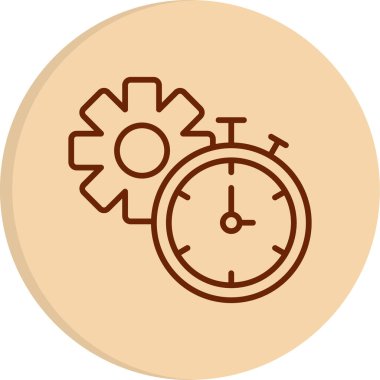 Optimizasyon web simgesi, vektör illüstrasyonu