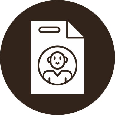 iş avı simgesi, vektör illüstrasyonu basit tasarım