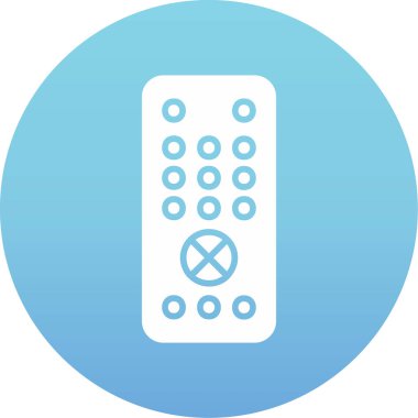 Uzaktan kumanda simge vektör çizim