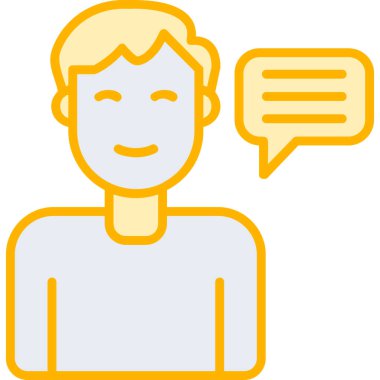 Tavsiye Ağı simgesi basit illüstrasyon