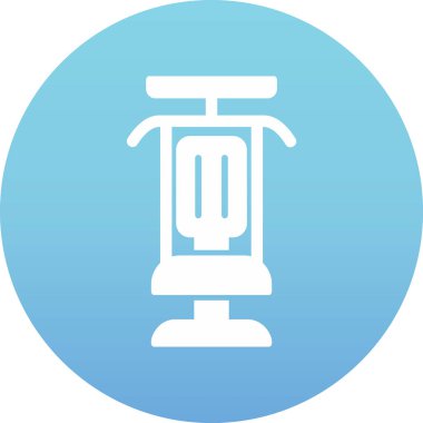 Modern Gym Machine simgesinin vektör çizimi         