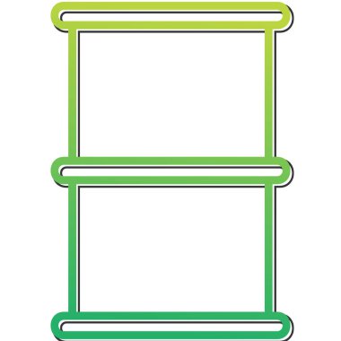 Petrol varili ikonu. Web simgesi vektör illüstrasyonu