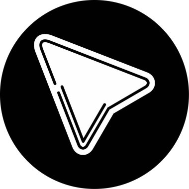 Pointer simgesi ögesinin vektör illüstrasyonu 