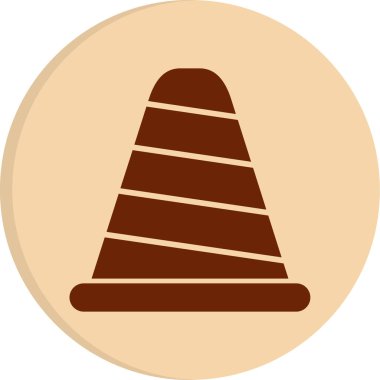 koni simgesi, vektör illüstrasyonu basit tasarım