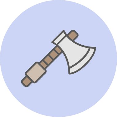 Balta ağ simgesi, vektör illüstrasyonu 