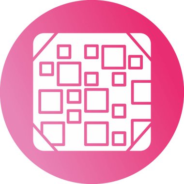 Döşeme. Web simgesi basit illüstrasyon