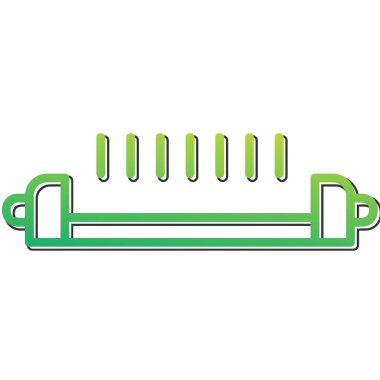 Aralık simgesinin web illüstrasyonu