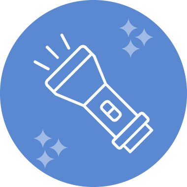 el feneri. Web simgesi basit illüstrasyon