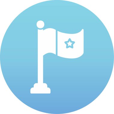 bayrak web simge vektör çizim