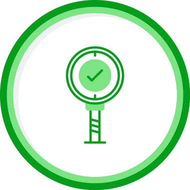 Düz simge, vektör gösterimi yanıtla 