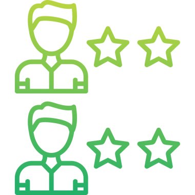 puan simgesi, vektör illüstrasyonu 