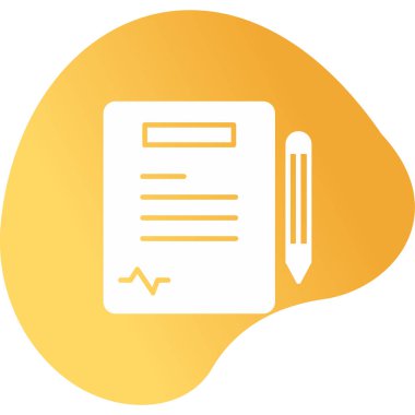 Kağıt simgesi vektör illüstrasyonunu boşa