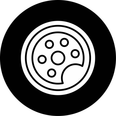 Palet simgesini boya, vektör illüstrasyonu