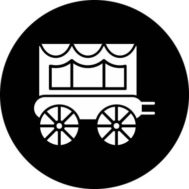 Taşıma simgesi vektör illüstrasyonu  