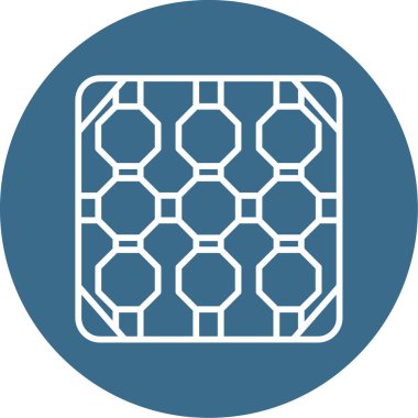 Döşeme. Web simgesi basit illüstrasyon