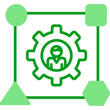 Adaptasyon simgesinin vektör illüstrasyonu