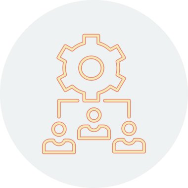 Bir grup insanın vektör çizimi, Takım Yönetimi