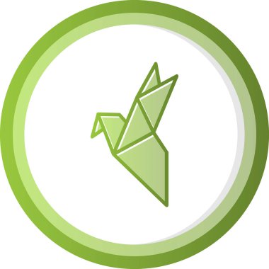 kuş ağı simgesi, vektör illüstrasyonu 