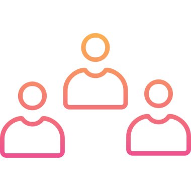 Adaylar web simgesi vektör illüstrasyonu 