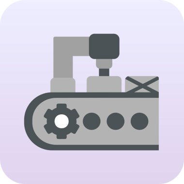 Modern taşıyıcı simgesinin vektör illüstrasyonu