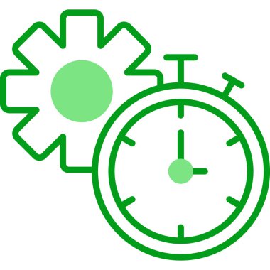 Optimizasyon web simgesi, vektör illüstrasyonu