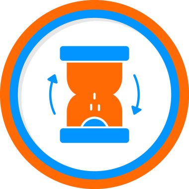 Yükleme simgesinin vektör illüstrasyonu 