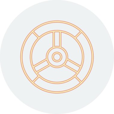 lastik simgesi vektör illüstrasyonu 