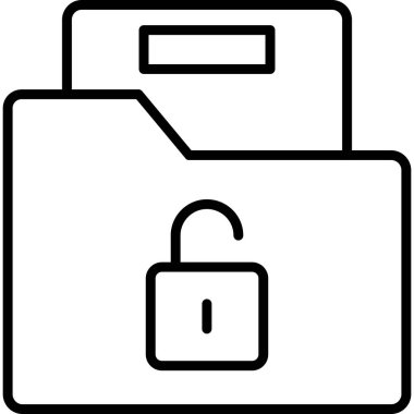 konsept ikon vektör illüstrasyonunu aç