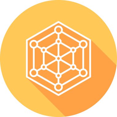 Analytics icon, vector illustration simple design