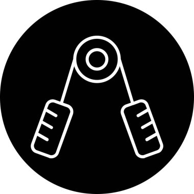 El Kavrama Ağı simgesi basit illüstrasyon